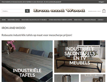 Tablet Screenshot of ironandwood.nl